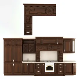 Wooden kitchen